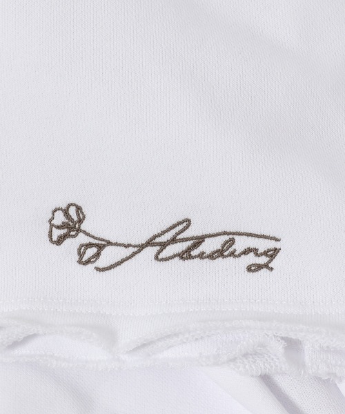 mysty woman（ミスティウーマン）の「ワイドシルエットミニ裏毛プルオーバー　106921（スウェット・レディース・オフホワイト/ブラック/グレー・FREE）」の17枚目の写真