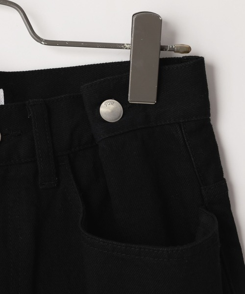 yuw（ユウ）の「サイドタックデニムパンツ 996629（デニムパンツ・レディース・チャコールグレー/ブルー/ブラック・SMALL/MEDIUM/LARGE）」の10枚目の写真