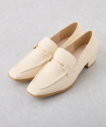 PUAL CE CIN | スクエアトゥ ビットローファー(ローファー)