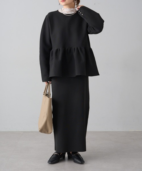 PUAL CE CIN（ピュアルセシン）の「スクエアトゥ ビットローファー（ローファー・レディース・ブラック/オフホワイト・S/M/L）」の14枚目の写真