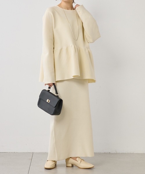 PUAL CE CIN（ピュアルセシン）の「スクエアトゥ ビットローファー（ローファー・レディース・ブラック/オフホワイト・S/M/L）」の7枚目の写真