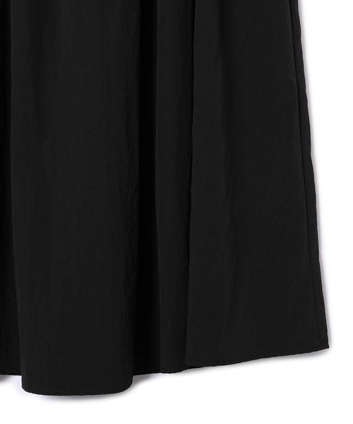 ROPE' PICNIC（ロペピクニック）の「ナイロンギャザーポケットスカート（スカート・レディース・オフホワイト/ブラック/カーキ・38）」の9枚目の写真