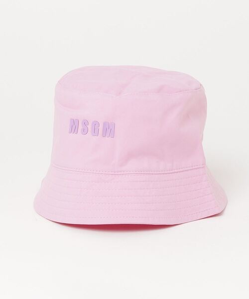 MSGM（エムエスジーエム）の「MSGM(エムエスジーエム)Kids & Junior ブランドロゴハット（ハット・キッズ・ピンク/ベージュ/ホワイト/ブラック・Ⅰ/Ⅱ）」の20枚目の写真