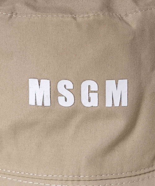 MSGM（エムエスジーエム）の「MSGM(エムエスジーエム)Kids & Junior ブランドロゴハット（ハット・キッズ・ピンク/ベージュ/ホワイト/ブラック・Ⅰ/Ⅱ）」の14枚目の写真