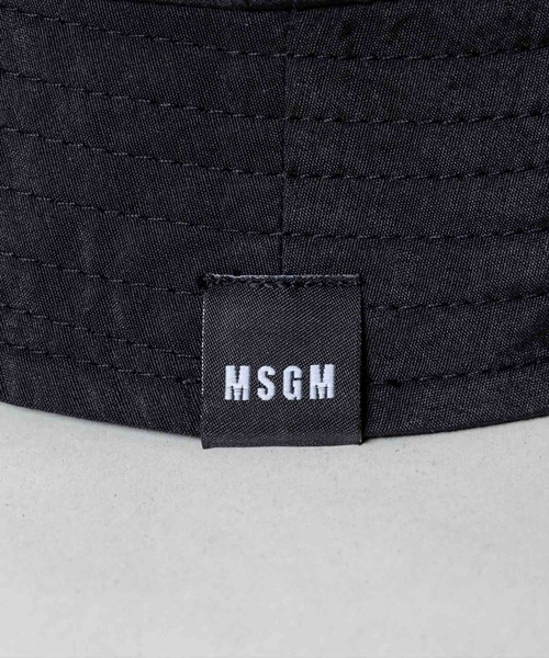 MSGM（エムエスジーエム）の「MSGM(エムエスジーエム)Kids & Junior ブランドロゴハット（ハット・キッズ・ピンク/ベージュ/ホワイト/ブラック・Ⅰ/Ⅱ）」の16枚目の写真