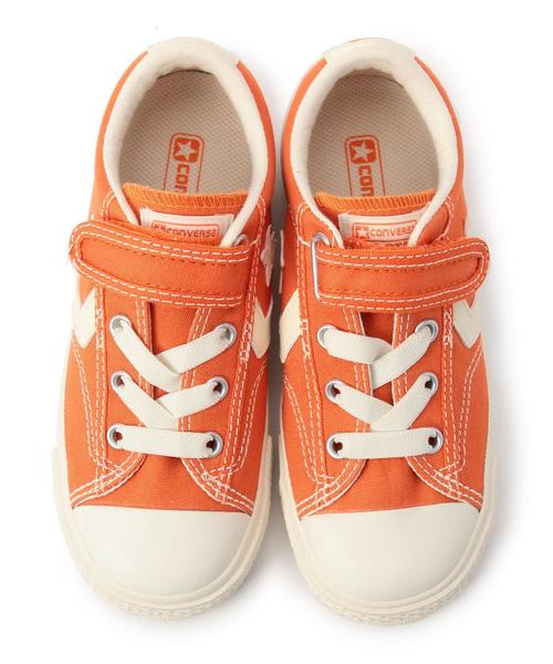 green label relaxing（グリーンレーベルリラクシング）の「■■■[CONVERSE]コンバース シェブロンスター15cm～19cm◆（スニーカー・キッズ・オレンジ/オリーブ・15cm/17cm/18cm/19cm/16cm）」の4枚目の写真