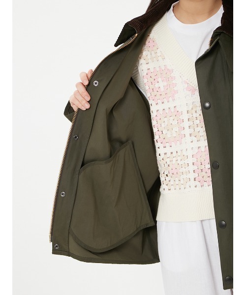 【Barbour / TRANSPORT / 】ピーチスキン コットン 38 TRANSPORT / トランスポート】ピーチスキン コットン ショート