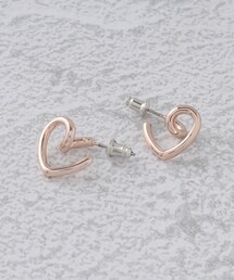 くるりんハートピアス
