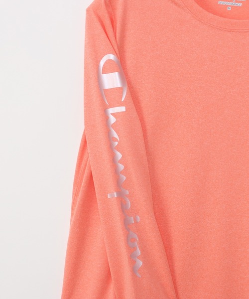 Champion(チャンピオン)の「【Champion/チャンピオン】レディース スポーツ ロングスリーブTシャツ(Tシャツ/カットソー・レディース・ブラック/グリーン/ホワイト/オレンジ・LARGE/MEDIUM)」の11枚目の写真