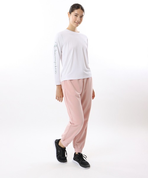 Champion(チャンピオン)の「【Champion/チャンピオン】レディース スポーツ ロングスリーブTシャツ(Tシャツ/カットソー・レディース・ブラック/グリーン/ホワイト/オレンジ・LARGE/MEDIUM)」の8枚目の写真