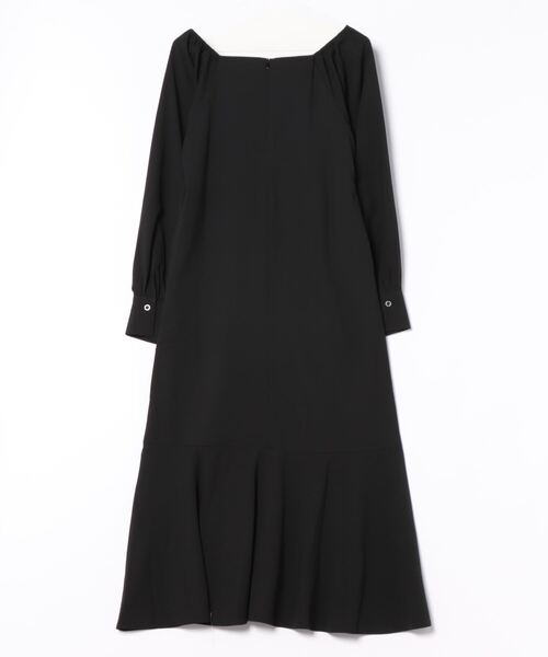 and it_（アンドイット）の「オケージョン スクエアネックワンピース（ワンピース・レディース・ブラック・S/M/L）」の17枚目の写真