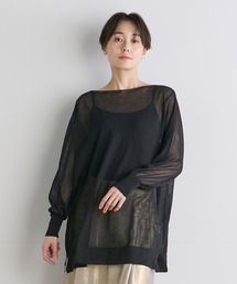 シアーニットプルオーバー