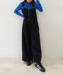 CORNERS | フロントZIPサロペット(サロペット/オーバーオール)