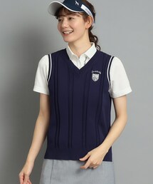 adabat | 【手洗い可】Vネック ニットベスト(ベスト)