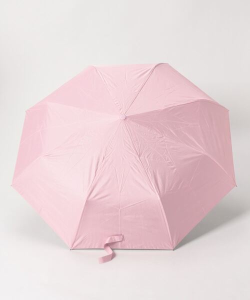 LUON（ルオン）の「LUON/【晴雨兼用】 ワンタッチ 自動開閉 軽量 カラー 折りたたみ傘（折りたたみ傘・レディース・ピンク/グリーン/ブラック/アイボリー/ブルー・FREE）」の6枚目の写真