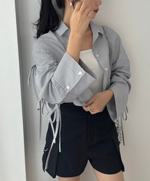 one after another NICE CLAUP | 袖リボンシャツ/WEB限定(シャツ/ブラウス)