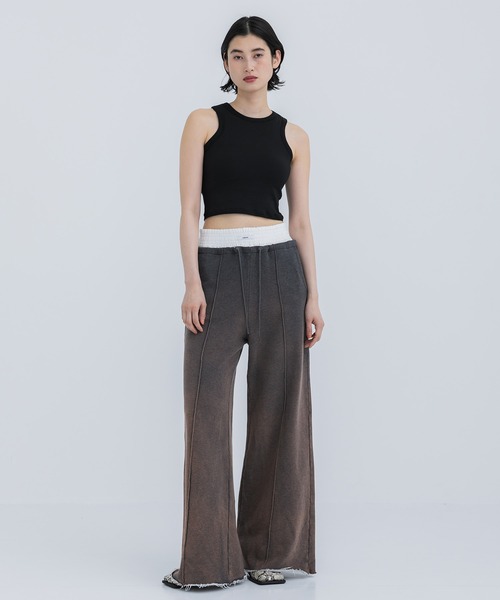 STUDIOUS（ステュディオス）の「【STUDIOUS/ステュディオス】ヴィンテージスウェットトラウザーパンツ（その他パンツ・レディース・ダークグレー・FREE）」の7枚目の写真