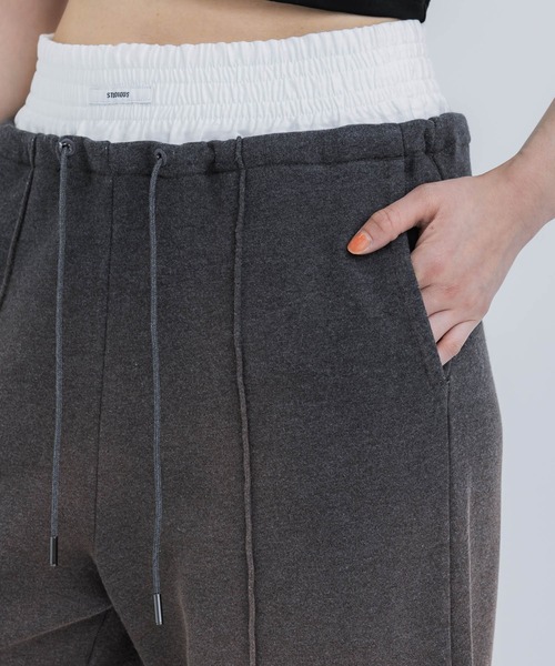 STUDIOUS（ステュディオス）の「【STUDIOUS/ステュディオス】ヴィンテージスウェットトラウザーパンツ（その他パンツ・レディース・ダークグレー・FREE）」の14枚目の写真