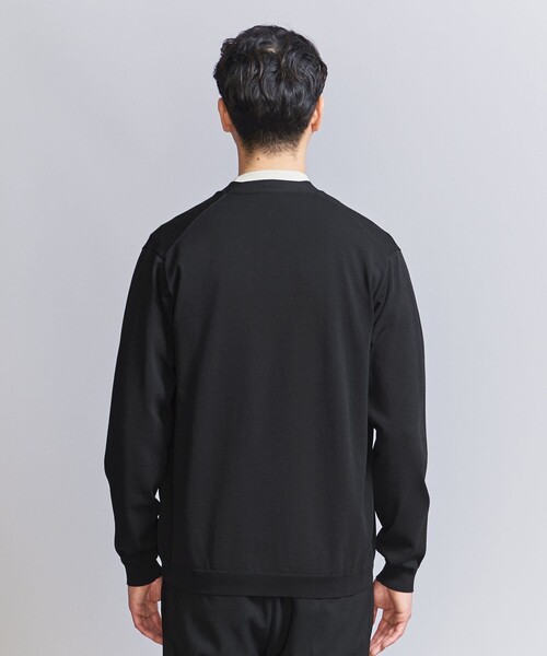 BEAUTY&YOUTH UNITED ARROWS(ビューティーアンドユースユナイテッドアローズ)の「【WEB限定 WARDROBE SMART】マシーンウォッシュ 1B カーディガン【抗菌・防臭】(カーディガン/ボレロ・メンズ・ブラック/ネイビー/ベージュ・XL/L/M/S)」の21枚目の写真