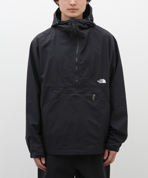 THE NORTH FACE(ザノースフェイス)の「《WEB限定》【THE NORTH FACE / ザ ノースフェイス】Compact Anorak(マウンテンパーカー・メンズ・ブラック/ベージュ・MEDIUM/LARGE/X-LARGE)」の5枚目の写真