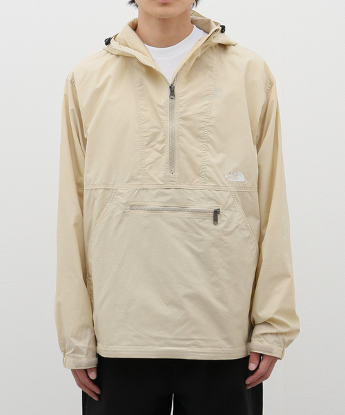THE NORTH FACE(ザノースフェイス)の「《WEB限定》【THE NORTH FACE / ザ ノースフェイス】Compact Anorak(マウンテンパーカー・メンズ・ブラック/ベージュ・MEDIUM/LARGE/X-LARGE)」の6枚目の写真