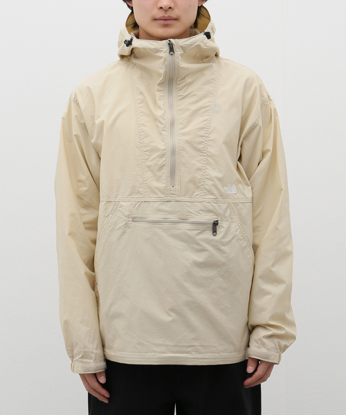 THE NORTH FACE(ザノースフェイス)の「《WEB限定》【THE NORTH FACE / ザ ノースフェイス】Compact Anorak(マウンテンパーカー・メンズ・ブラック/ベージュ・MEDIUM/LARGE/X-LARGE)」の8枚目の写真