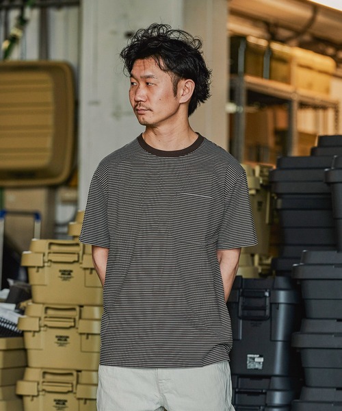 GORDON MILLER（ゴードンミラー） ボーダーポケットTee 003（Tシャツ/カットソー）｜GORDON MILLER（ゴードンミラー）
