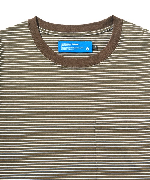 GORDON MILLER（ゴードンミラー） ボーダーポケットTee 003（Tシャツ/カットソー）｜GORDON MILLER（ゴードンミラー）