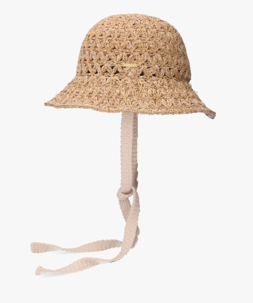 kaorinomori（カオリノモリ）の「kaorinomori ローハット フルー / カオリノモリ（ハット・レディース・ベージュ/ピンク/ブラウン・M/57.5cm）」の19枚目の写真