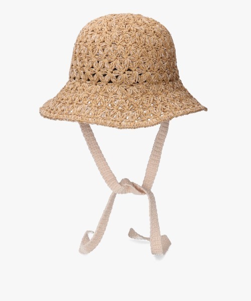 kaorinomori（カオリノモリ）の「kaorinomori ローハット フルー / カオリノモリ（ハット・レディース・ベージュ/ピンク/ブラウン・M/57.5cm）」の20枚目の写真