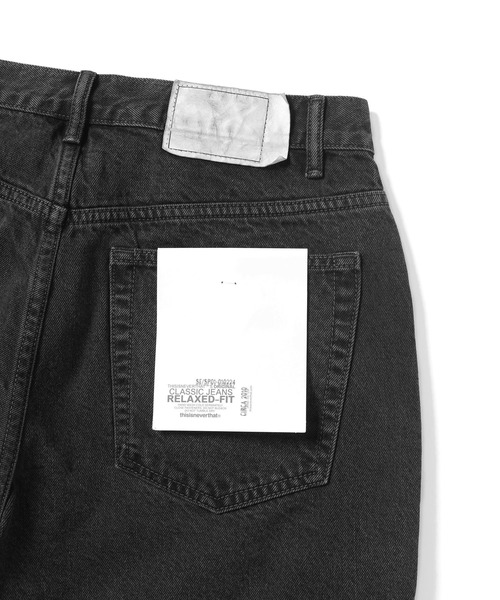 thisisneverthat（ディスイズネバーザット）の「Washed Denim Short（デニムパンツ・メンズ・ブルー/グレー/ブラック/ライトブルー・L/M/S/XL）」の7枚目の写真