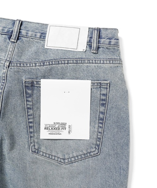 thisisneverthat（ディスイズネバーザット）の「Washed Denim Short（デニムパンツ・メンズ・ブルー/グレー/ブラック/ライトブルー・L/M/S/XL）」の16枚目の写真