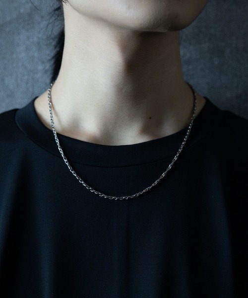 HARE(ハレ)の「【MADE IN JAPAN】アソートチェーンネックレス(HARE)(ネックレス・メンズ・シルバー系その他/シルバー/シルバー系その他2・FREE)」の1枚目の写真