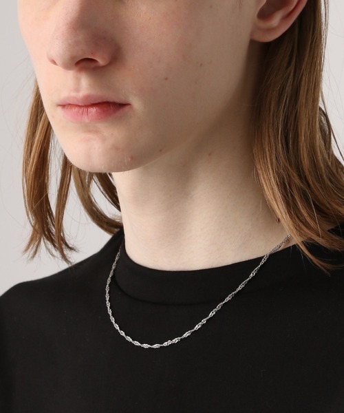 HARE(ハレ)の「【MADE IN JAPAN】アソートチェーンネックレス(HARE)(ネックレス・メンズ・シルバー系その他/シルバー/シルバー系その他2・FREE)」の15枚目の写真