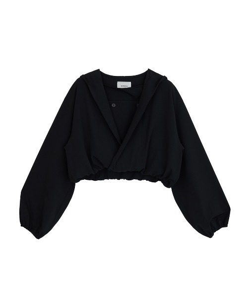 Ameri（アメリ）の「MANY WAY RASH GUARD HOODIE TOP（ラッシュ