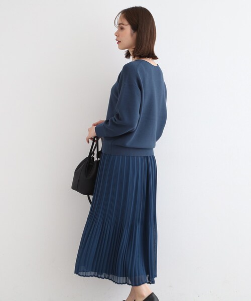 INDIVI(インディヴィ)の「◆【2点セット/洗える】フォルムニット&プリーツスカート セットアップ(セットアップ・レディース・ホワイト/ベージュ/ブルー系その他・05/13/15 /19/34/38)」の20枚目の写真