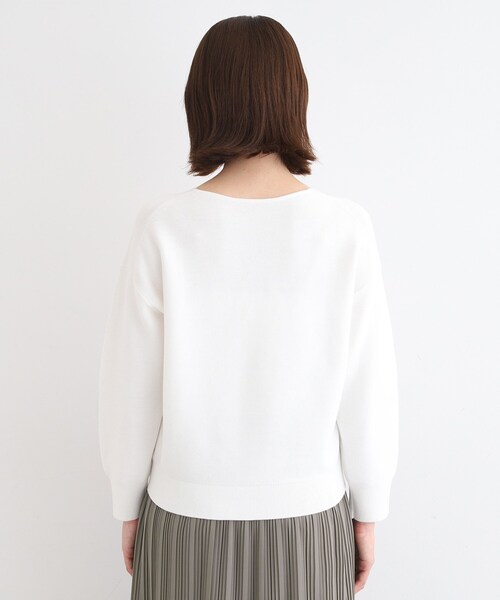 INDIVI(インディヴィ)の「◆【2点セット/洗える】フォルムニット&プリーツスカート セットアップ(セットアップ・レディース・ホワイト/ベージュ/ブルー系その他・05/13/15 /19/34/38)」の12枚目の写真