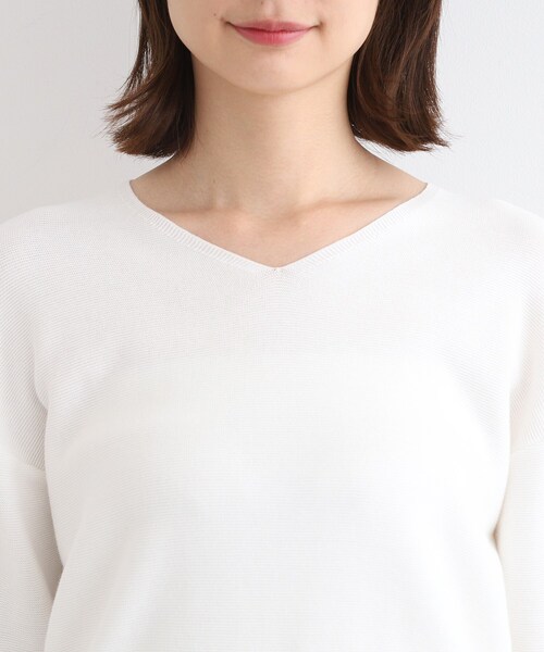 INDIVI(インディヴィ)の「◆【2点セット/洗える】フォルムニット&プリーツスカート セットアップ(セットアップ・レディース・ホワイト/ベージュ/ブルー系その他・05/13/15 /19/34/38)」の11枚目の写真