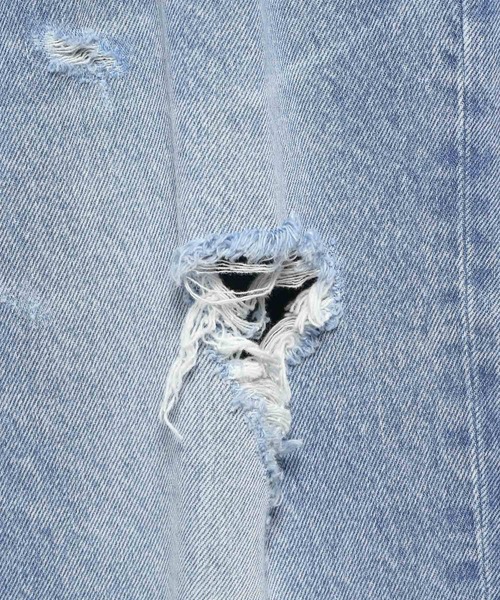 RAGEBLUE（レイジブルー）の「ダメージルーズフィットストレートデニムパンツ（デニムパンツ・メンズ・グレー/ブルー・MEDIUM/LARGE）」の13枚目の写真