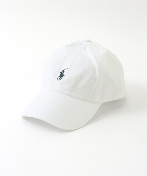 POLO RALPH LAUREN（ポロ ラルフ ローレン）の「【POLO RALPH LAUREN / ポロ ラルフ ローレン】CLASSIC SPORTS CAP（ハット・メンズ・ブラック/ホワイト/タン/ネイビー・FREE）」の2枚目の写真