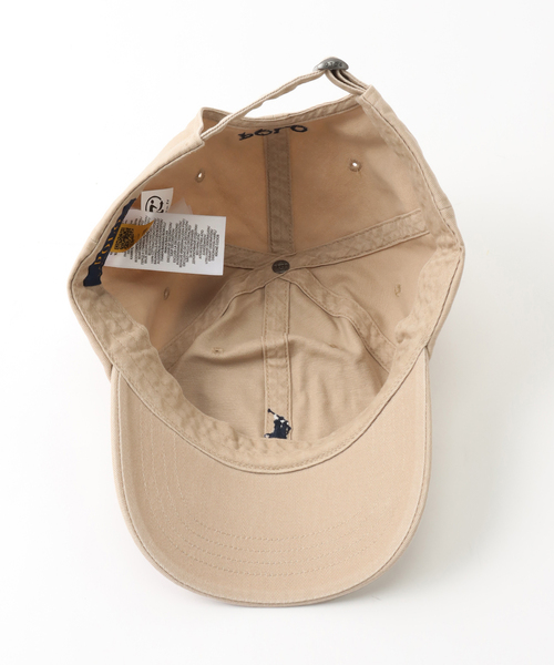 POLO RALPH LAUREN（ポロ ラルフ ローレン）の「【POLO RALPH LAUREN / ポロ ラルフ ローレン】CLASSIC SPORTS CAP（ハット・メンズ・ブラック/ホワイト/タン/ネイビー・FREE）」の9枚目の写真