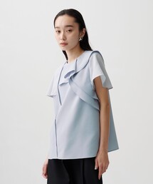 UNITED TOKYO | フレアアシメケープブラウス(シャツ/ブラウス)