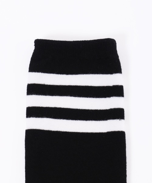 PHILLY（フィリー）の「【PHILLY】ラインニーハイソックス（ソックス/靴下・レディース・ホワイト/ブラック/グレー・FREE）」の11枚目の写真