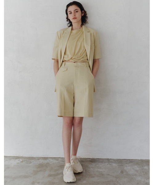 emmi（エミ）の「センタープレスUVカットハーフパンツ（その他