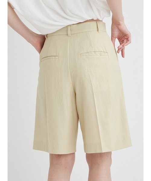 emmi(エミ)の「センタープレスUVカットハーフパンツ(その他パンツ・レディース・ブラック/イエロー・0/1)」の5枚目の写真