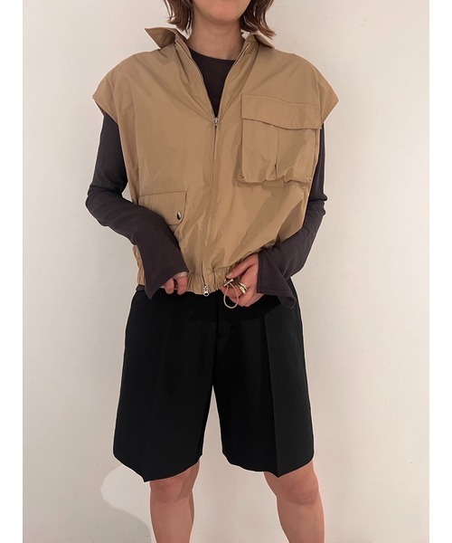 emmi（エミ）の「センタープレスUVカットハーフパンツ（その他