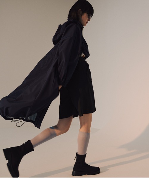 emmi(エミ)の「センタープレスUVカットハーフパンツ(その他パンツ・レディース・ブラック/イエロー・0/1)」の19枚目の写真