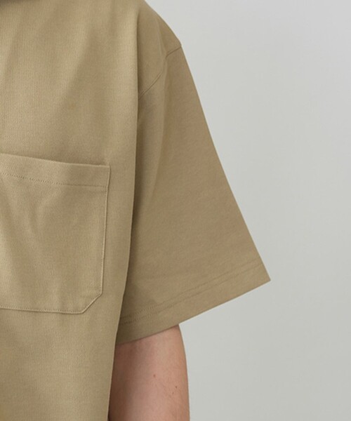UNFILO(アンフィーロ)の「PLAX カノコ ポロシャツ(Tシャツ/カットソー・メンズ・スモーキーグリーン系/ネイビー系・SMALL/MEDIUM/LARGE/X-LARGE)」の11枚目の写真