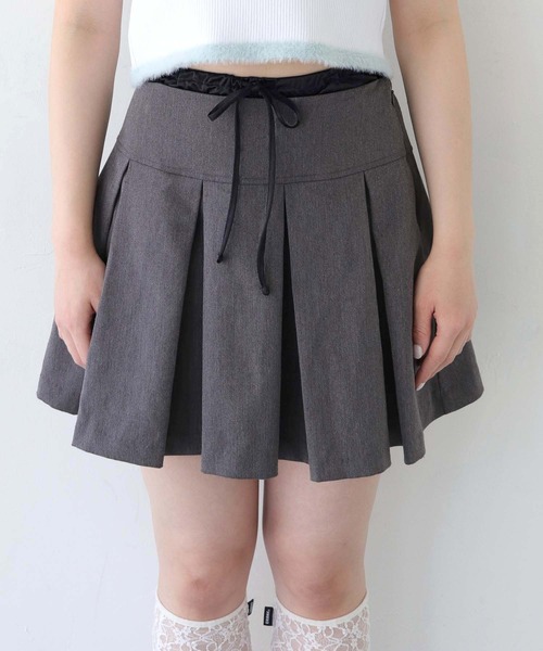 nomnom（ノムノム）の「【nomnom】ダブルウエストレイヤードペチパンツ（その他パンツ・レディース・ピンク/ブラック/サックスブルー/オフホワイト・FREE）」の12枚目の写真