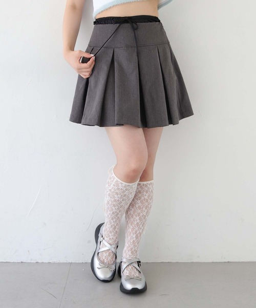 nomnom（ノムノム）の「【nomnom】ダブルウエストレイヤードペチパンツ（その他パンツ・レディース・ピンク/ブラック/サックスブルー/オフホワイト・FREE）」の16枚目の写真